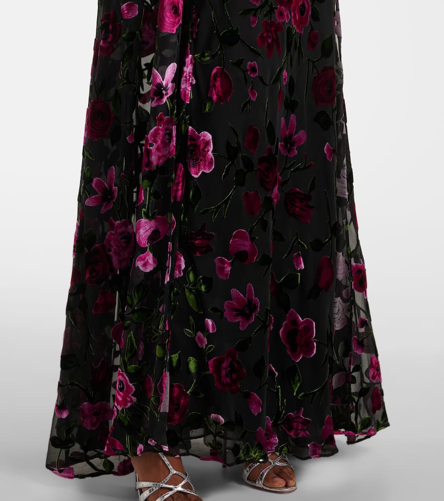 Rodarte Devoré velvet gown