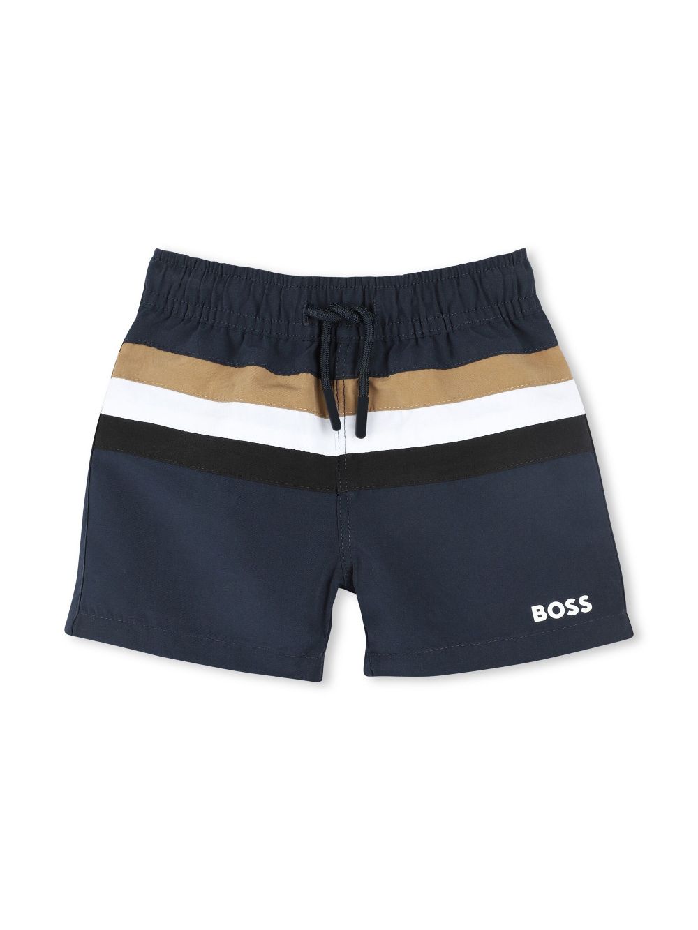 Striped swim shorts - Blue