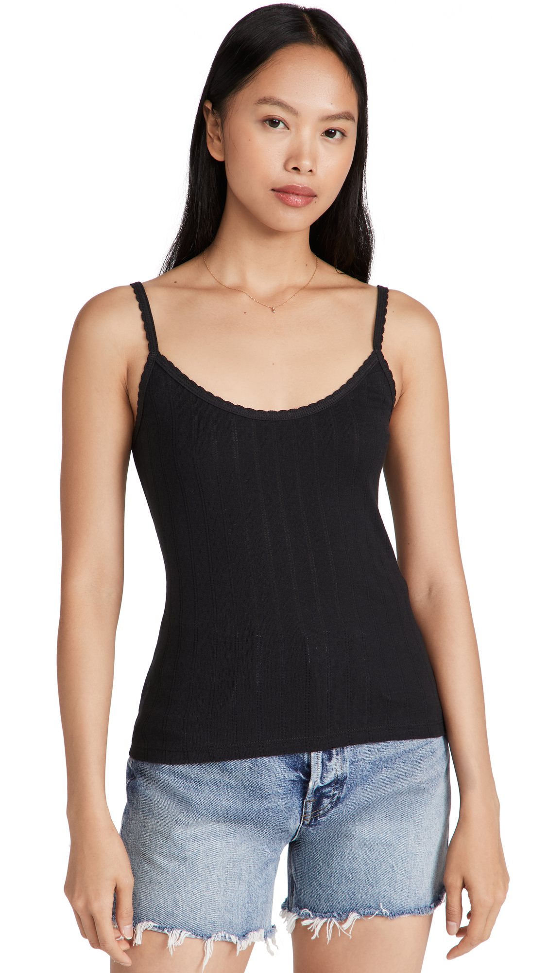 Pointelle Classic Tank Top
