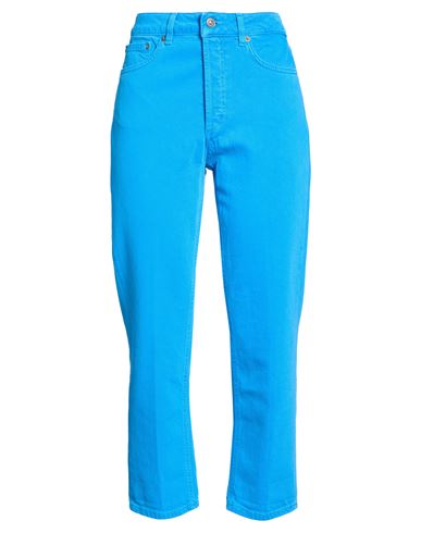 Woman Jeans Light blue Size 24 Cotton, Elastane