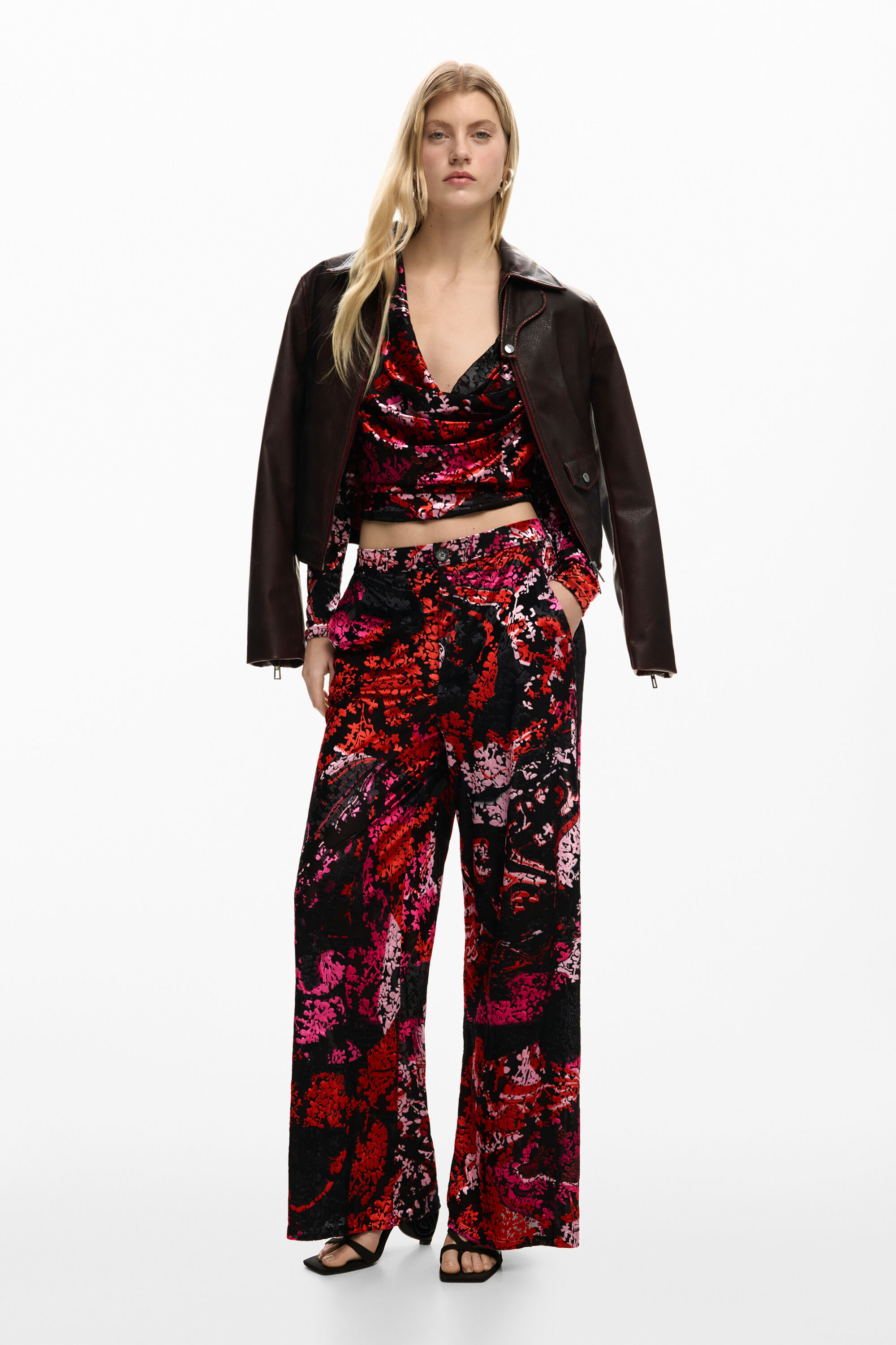 Trousers designed by mr. christian lacroix