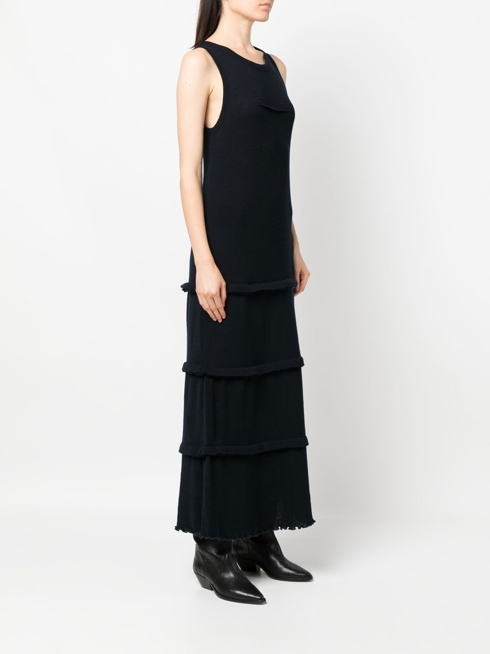 Tiered maxi dress - Blue