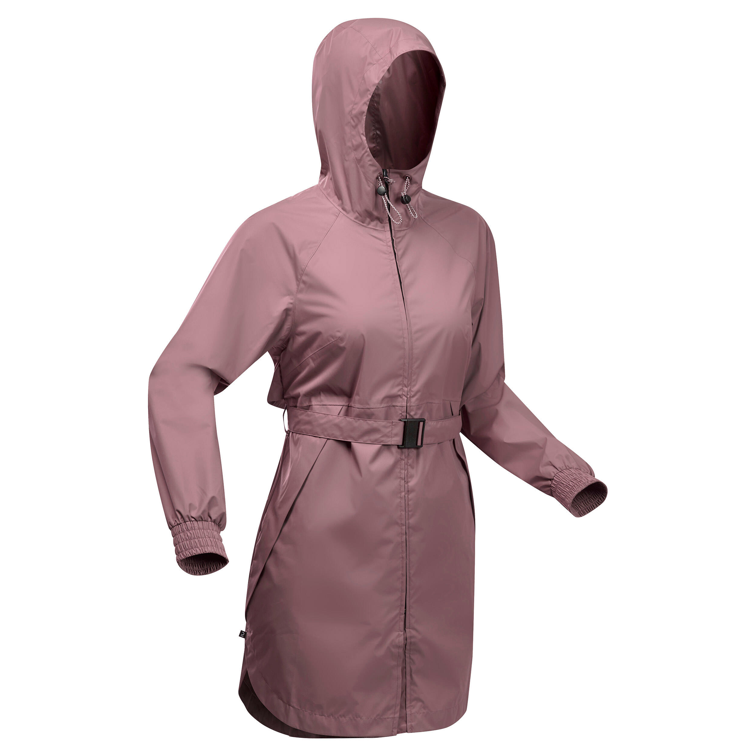 Women’s Waterproof Hiking Jacket, Raincut Long