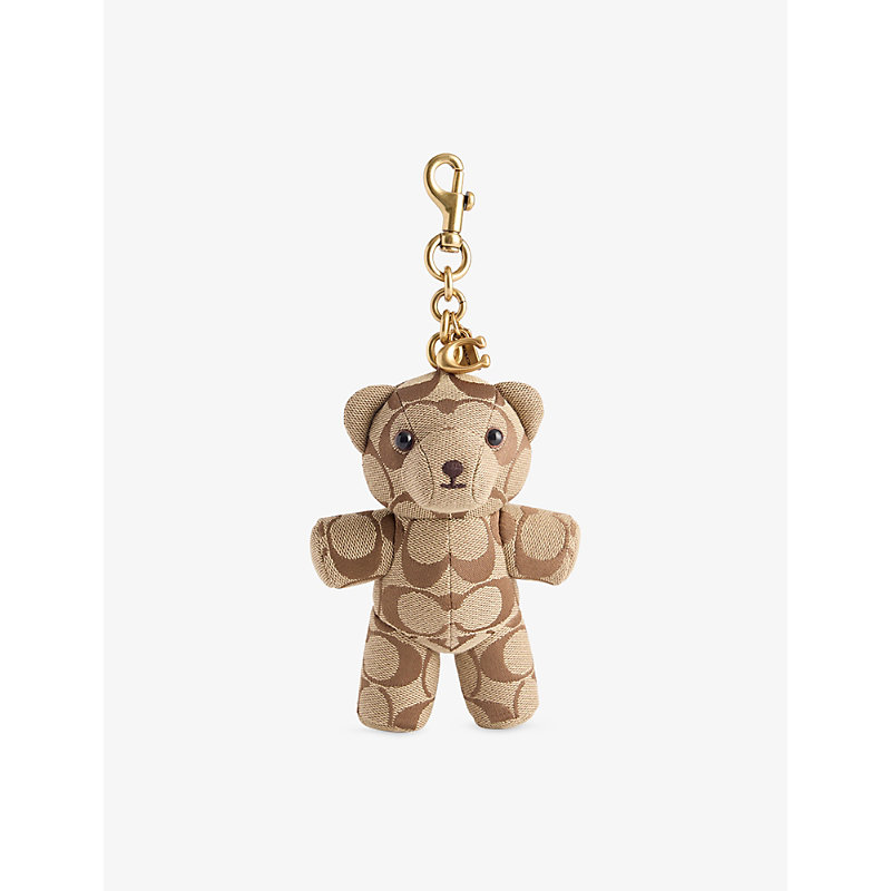 Bear Jacquard Bag Charm