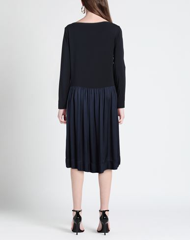 Woman Midi dress Midnight blue Size 6 Viscose, Elastane
