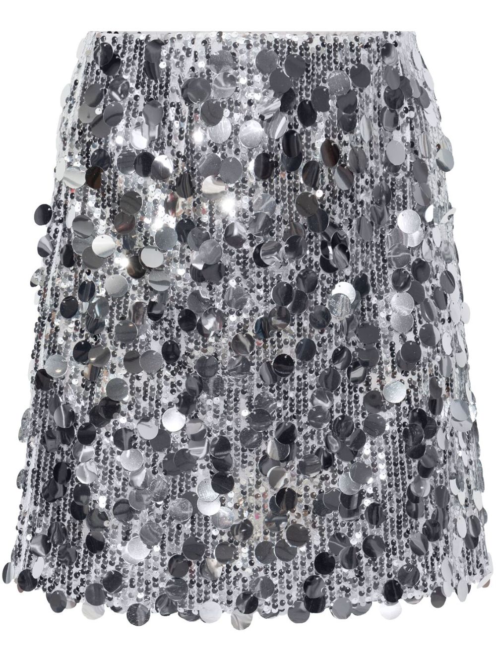 GlittaGZ mini skirt - Silver