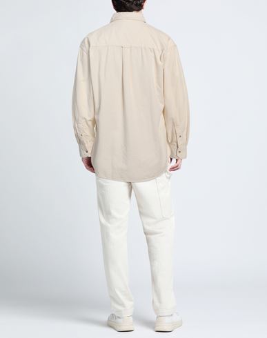 Man Shirt Ivory Size L Cotton