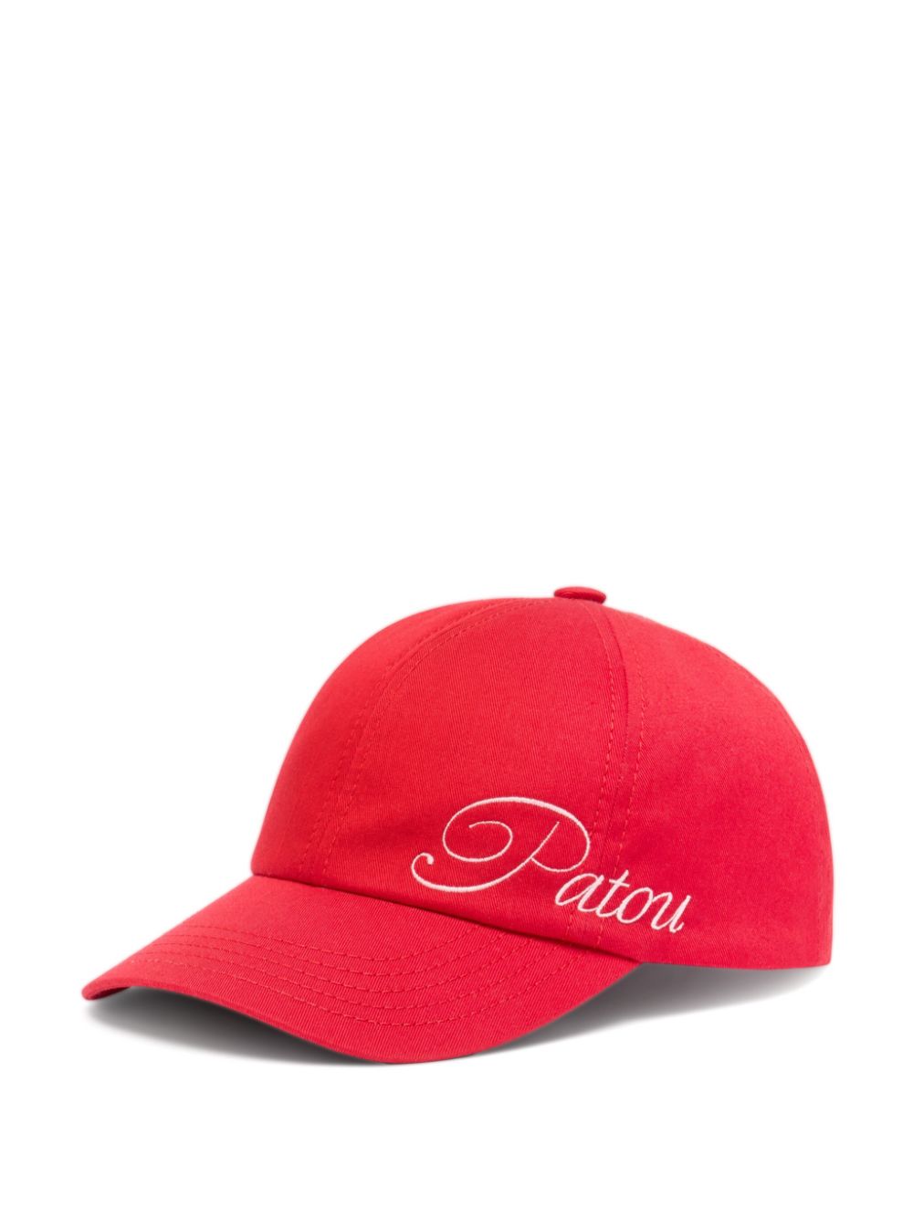 Logo-embroidered cap