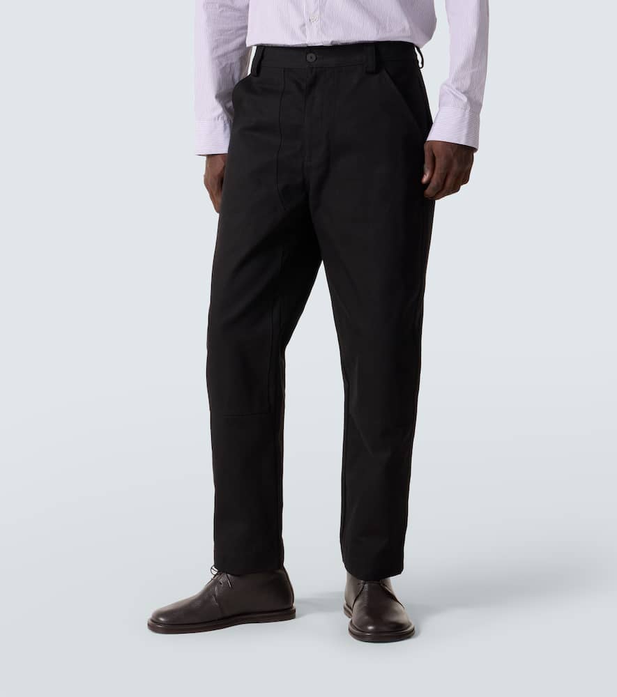 X Aaron Levine Denver cotton straight pants