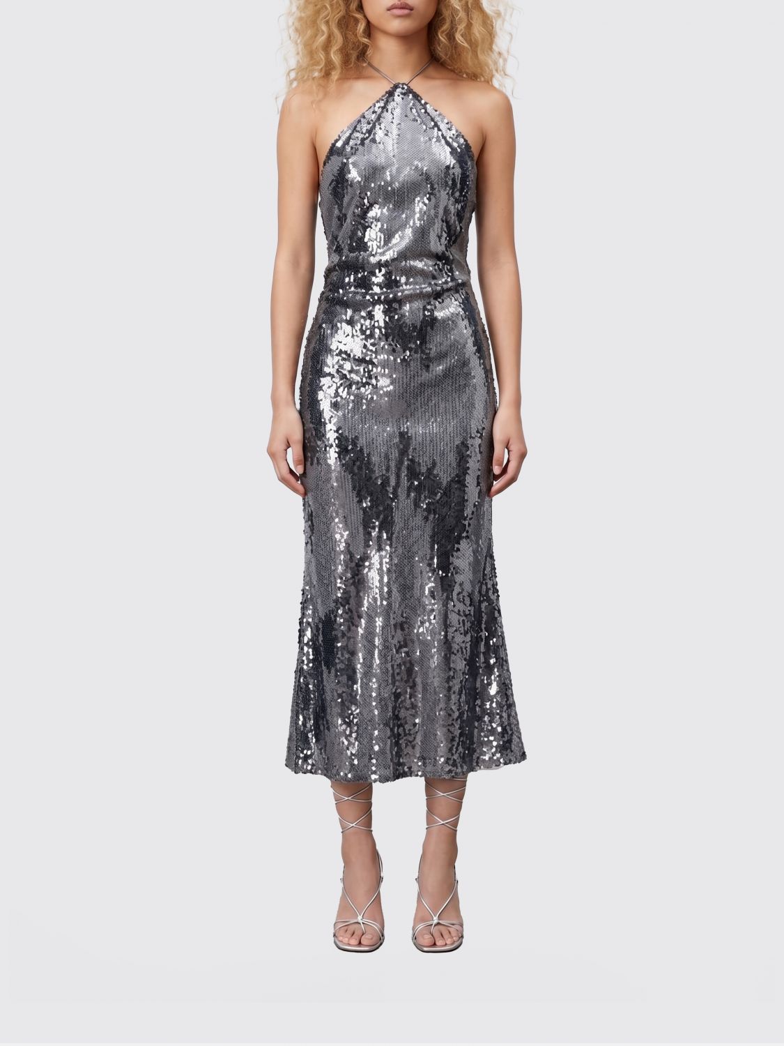 Dress Woman color Grey