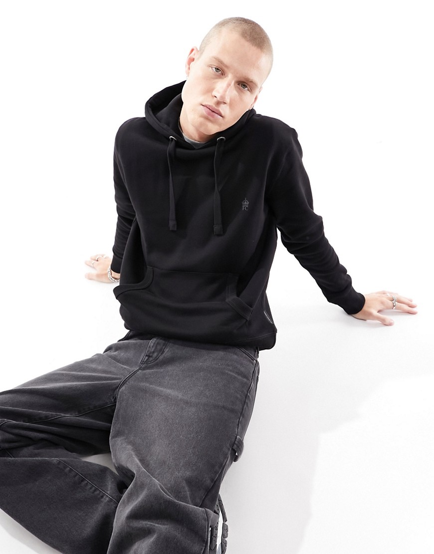 Overhead hoodie in black