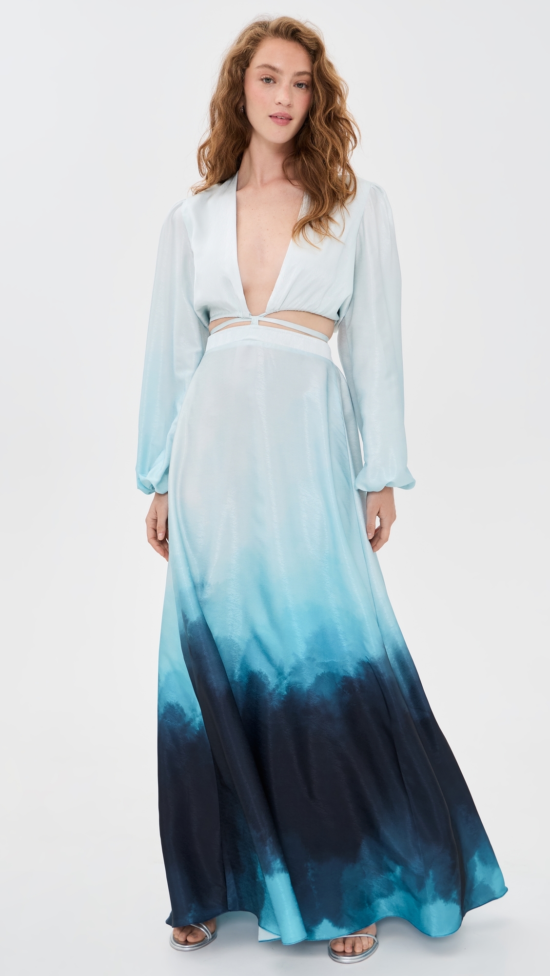 Amal Dress Skye Blu