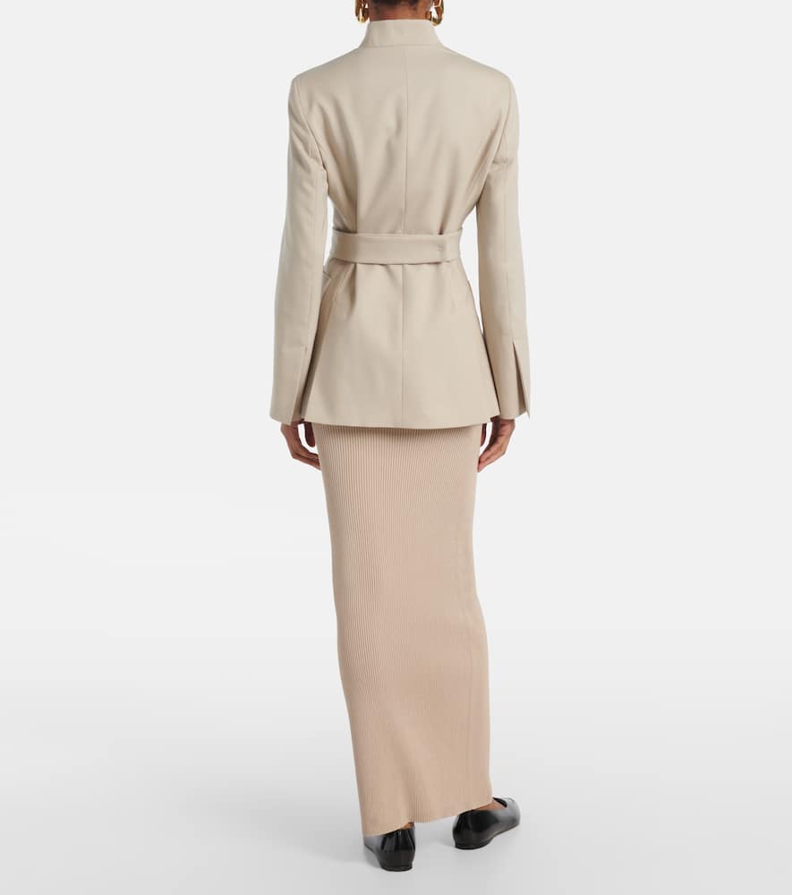 Nereo wool, mohair, and silk blazer