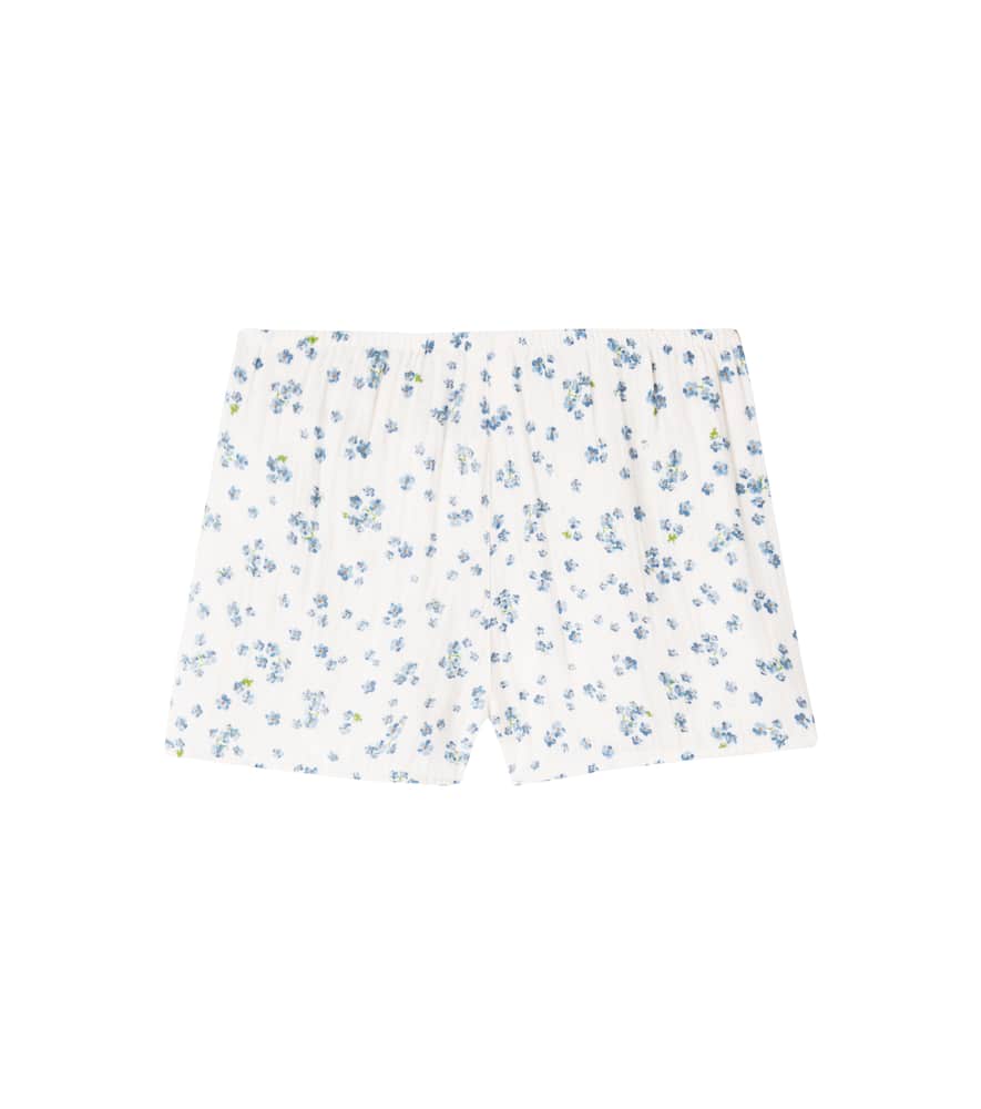 Konges Sløjd Mioblu floral cotton shorts