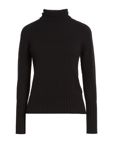 Woman Turtleneck Black Size XS Cashmere