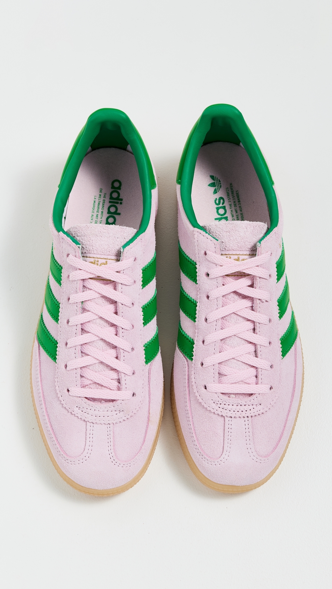 Handball Spezial W Sneakers Clear Pink/Green/Gold Metallic