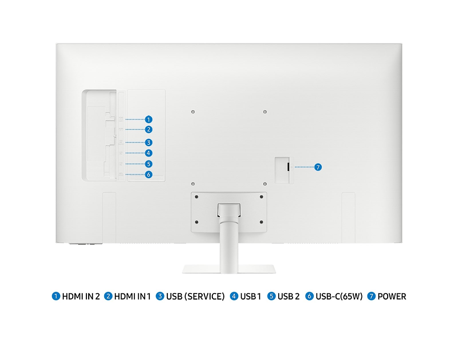 32" Smart Monitor M7 (M70D) 4K UHD with Streaming TV, Speakers and USB-C(LS32DM703UNXZA)