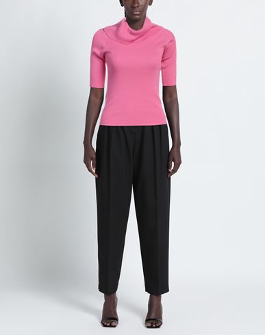 Snobby Sheep Woman Turtleneck Fuchsia Size 2 Cotton, Silk