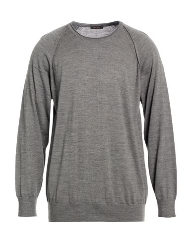 Man Sweater Grey Size XXL Acrylic, Wool