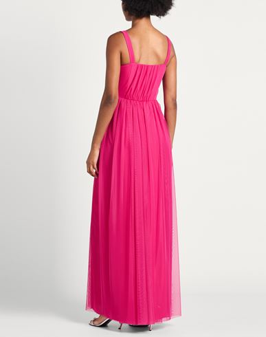 Woman Maxi dress Fuchsia Size 2 Polyester