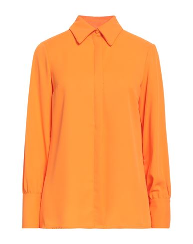 Woman Shirt Orange Size 4 Polyester
