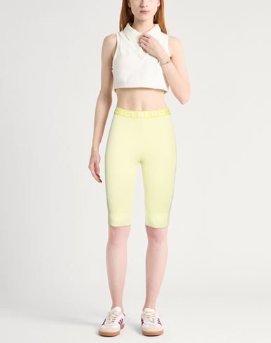 Woman Shorts & Bermuda Shorts Lime green Size XS Cotton