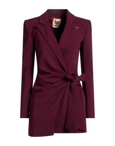 Woman Blazer Plum Size XS Polyester, Elastane