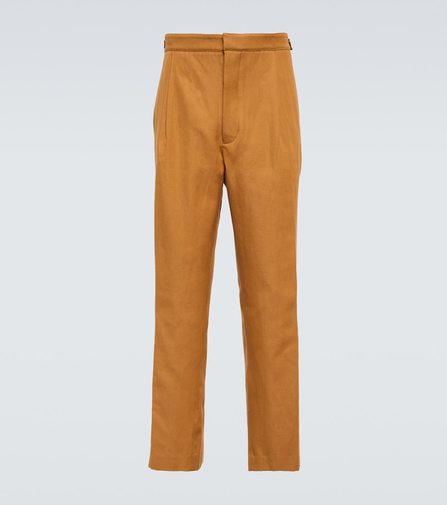 King & Tuckfield Cotton and linen pants