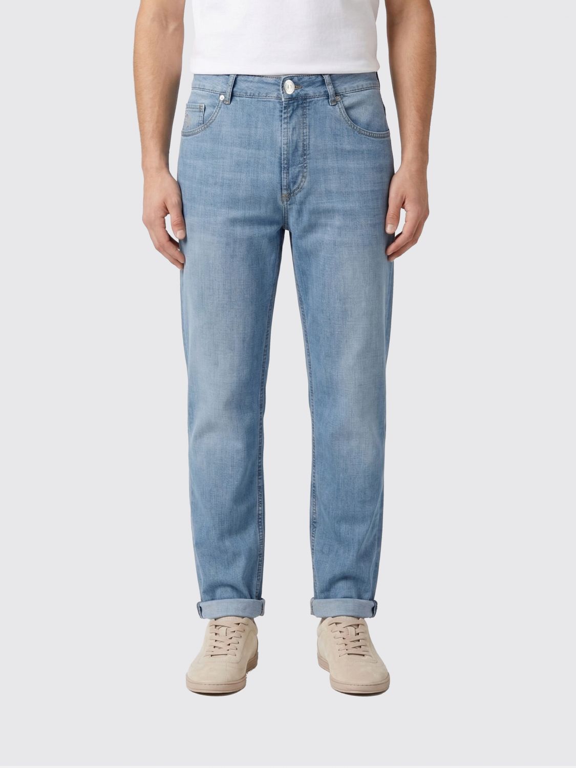 Jeans Men color Blue