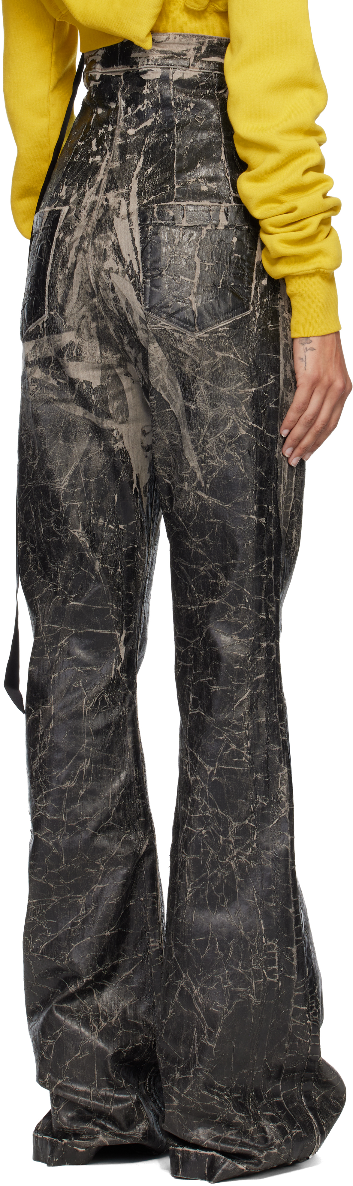 Black Concordians Dirt Bolan Jeans