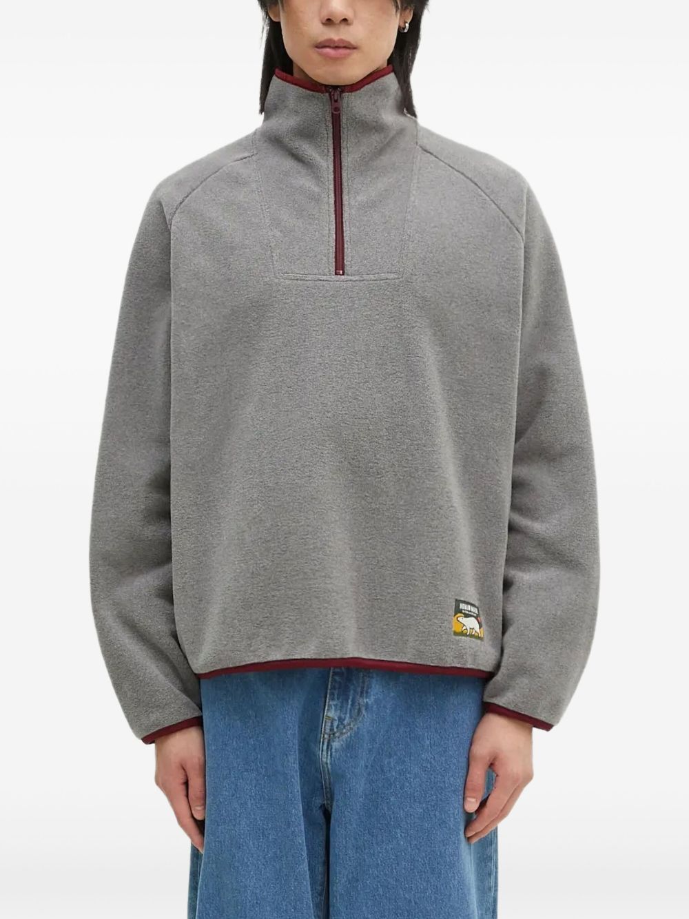 Half-zip sweater - Grey