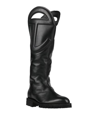 Woman Boot Black Size 7 Leather