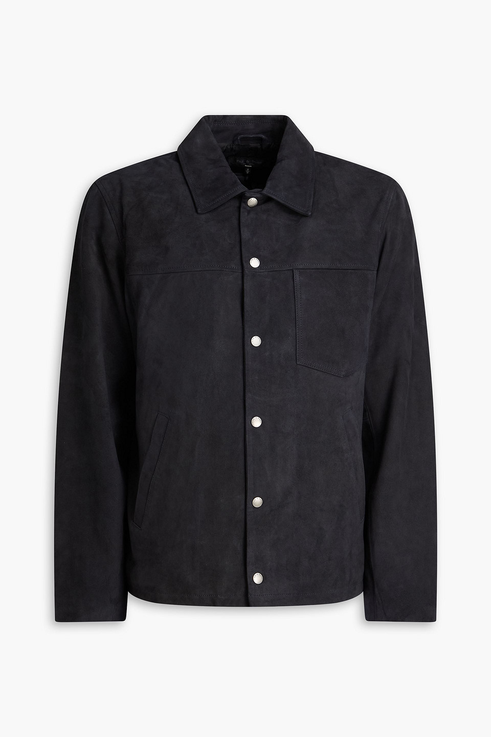 Eli suede jacket - Blue - M