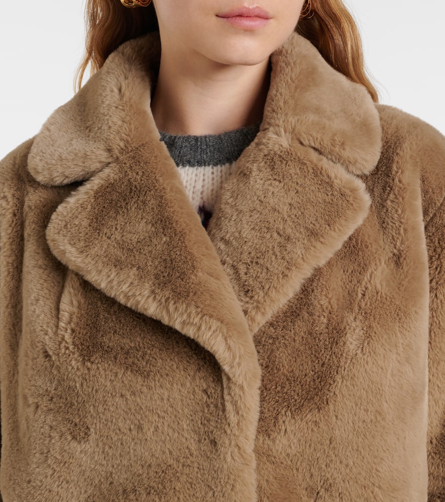 Evalyn faux fur coat