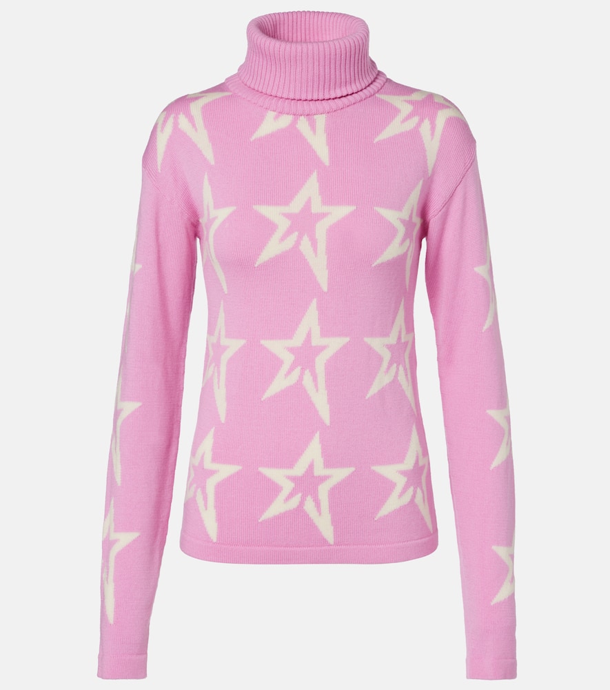 Star Dust wool turtleneck sweater