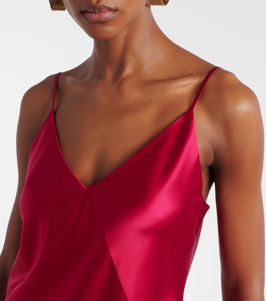 Silk satin camisole