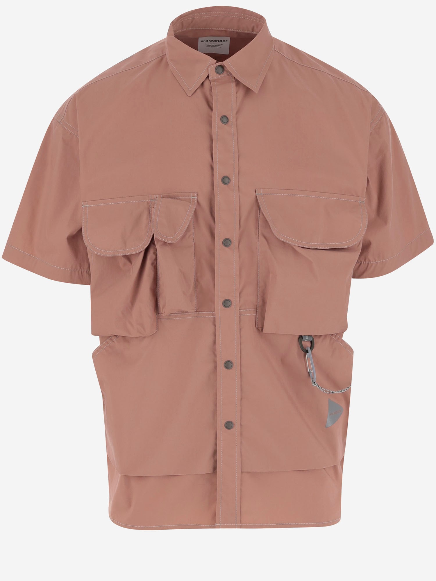 Short-sleeved Multi-pocket Shirt