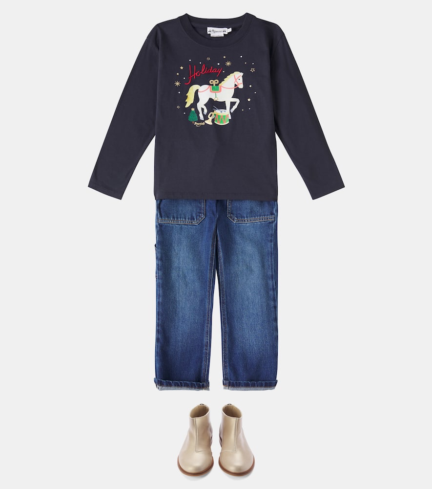 Tadda printed cotton T-shirt