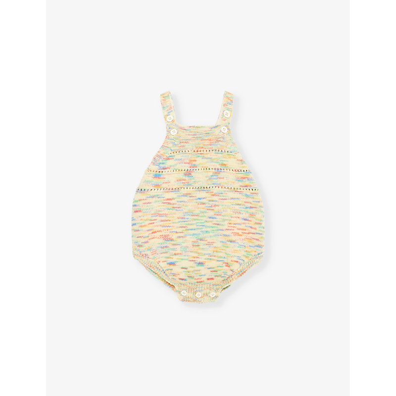 Magic Space Dye Cotton Knitted Romper