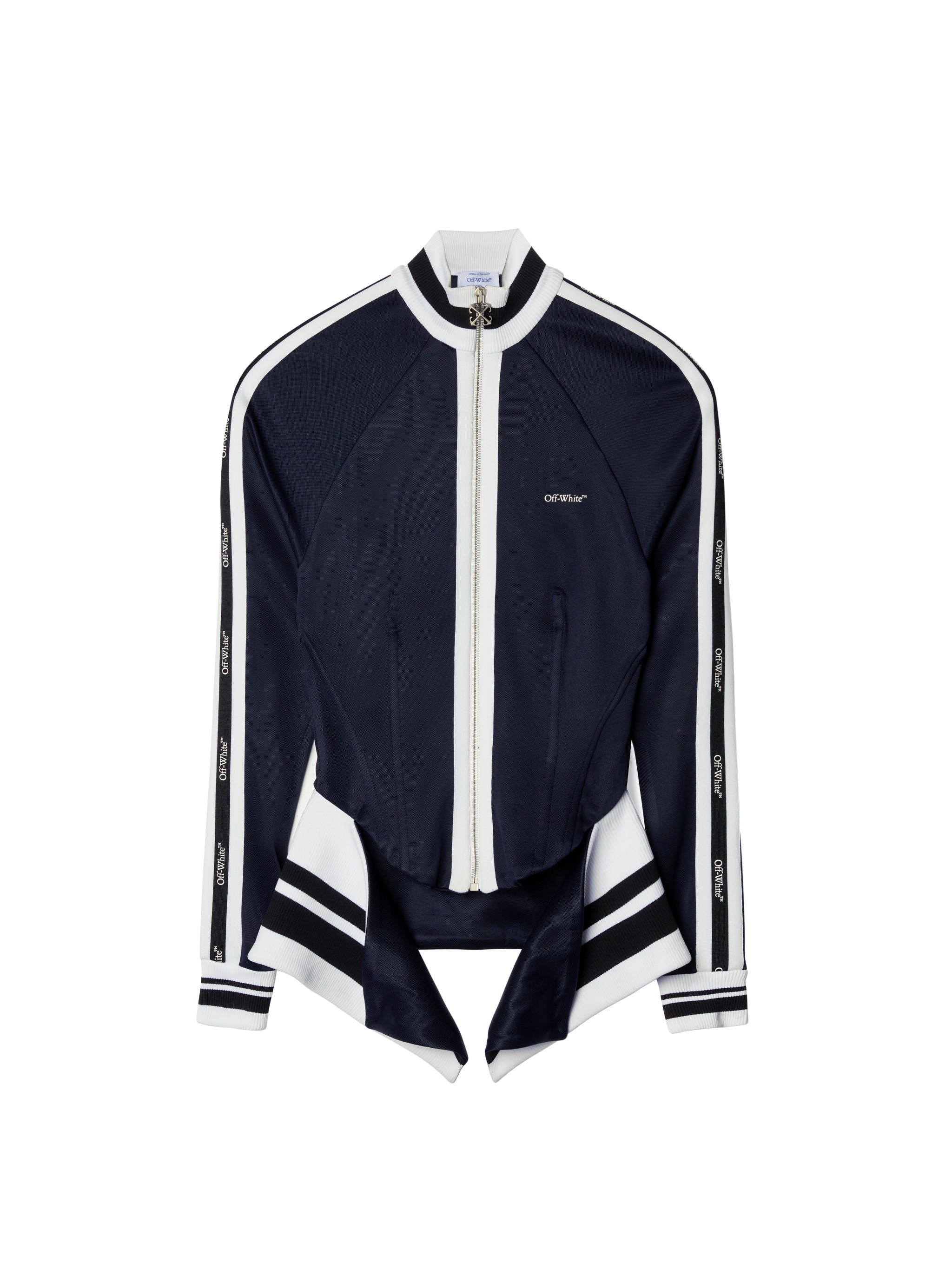 Dark Blue Corset Track Jacket