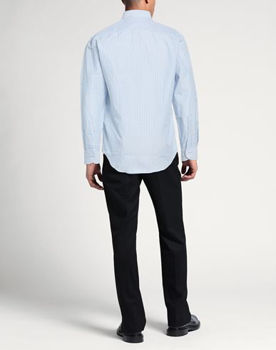 Man Shirt Sky blue Size 17 Cotton