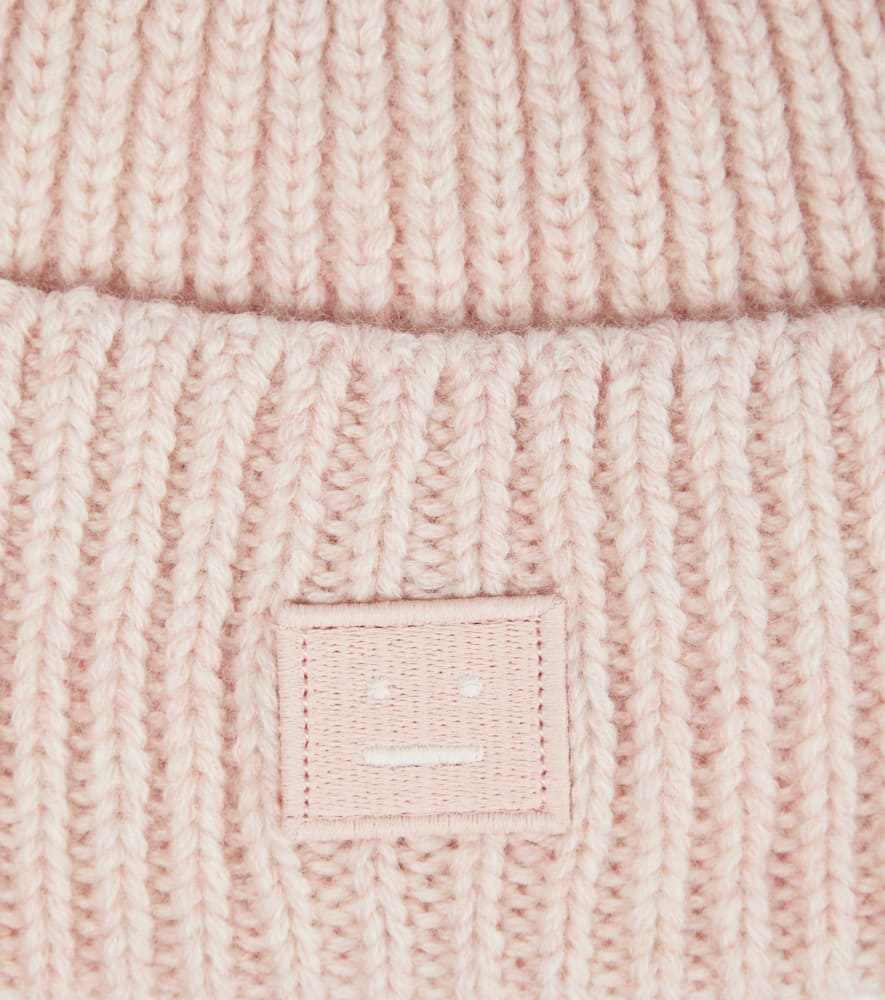 Acne Studios Kids Ribbed-knit wool beanie