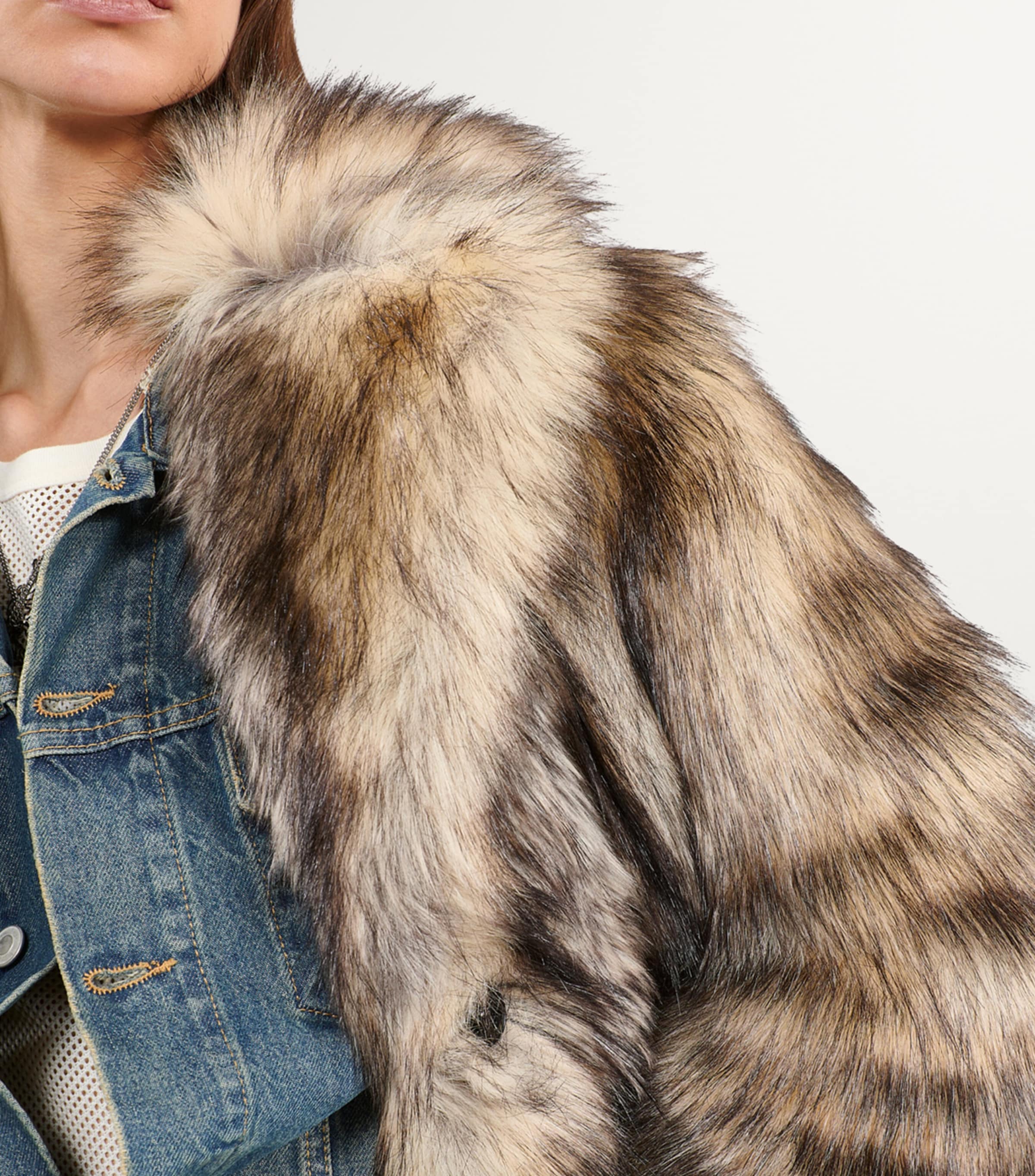 Faux Fur Coat