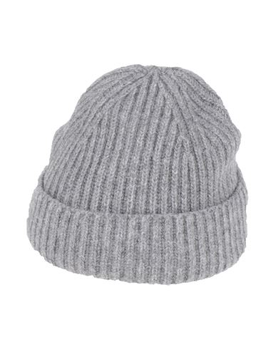 Samsøe Φ Samsøe Man Hat Grey Size ONESIZE Wool, Recycled wool, Polyamide