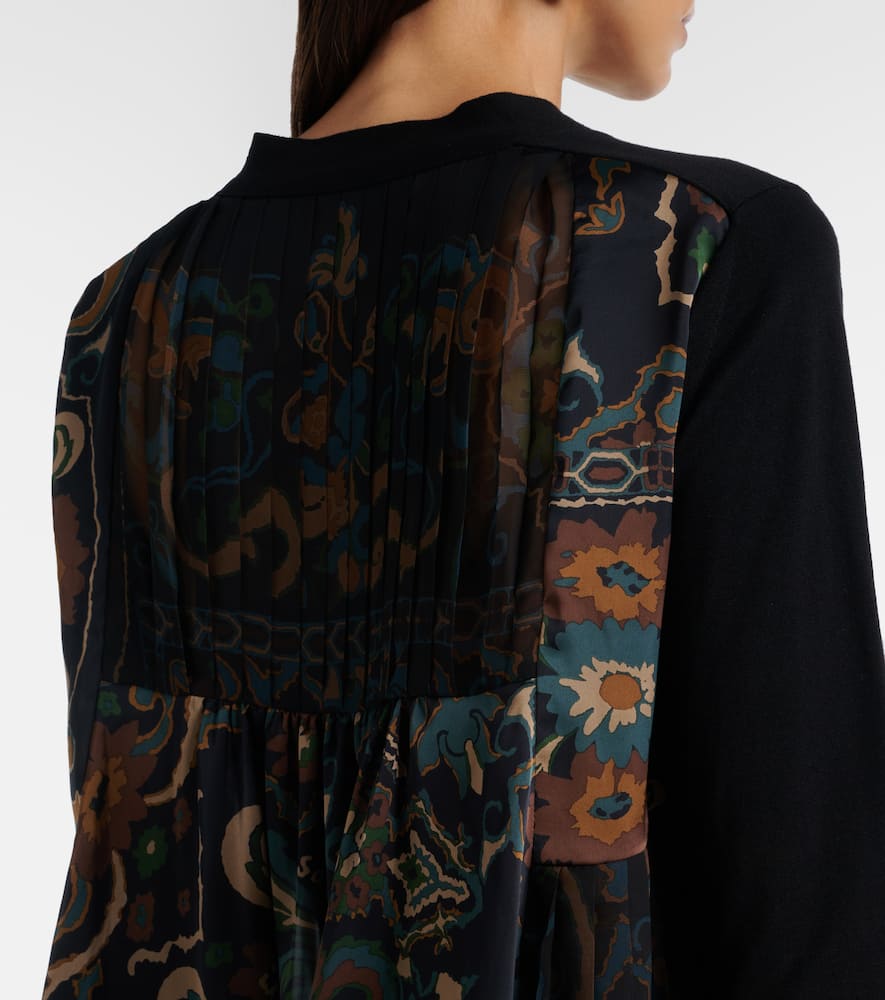 Cotton tulle cardigan