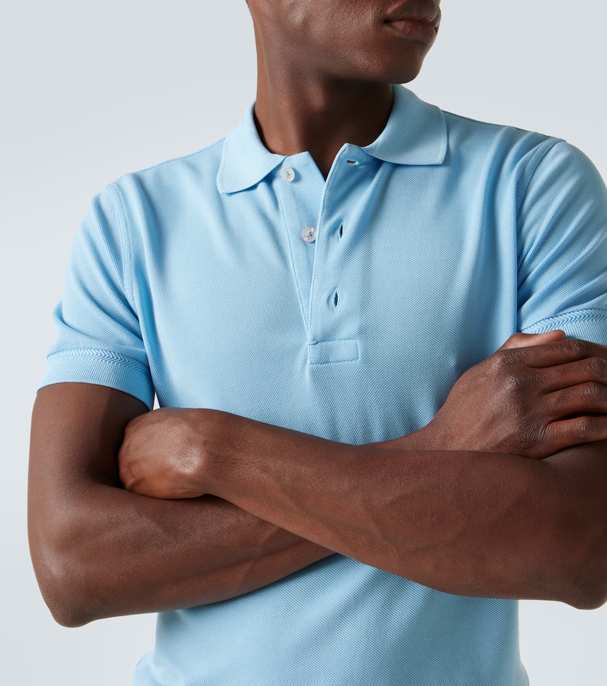 Jersey polo shirt