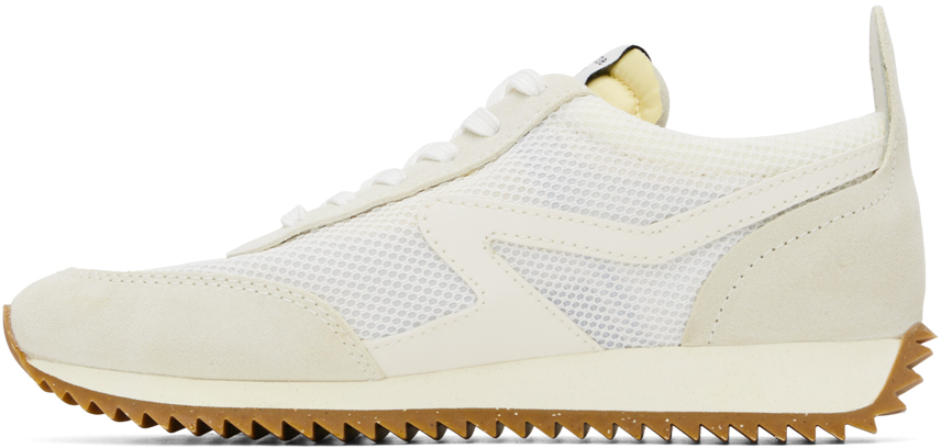Off White Retro Runner Sneakers