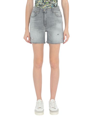 Woman Denim shorts Grey Size 31 Cotton, Elastomultiester, Elastane