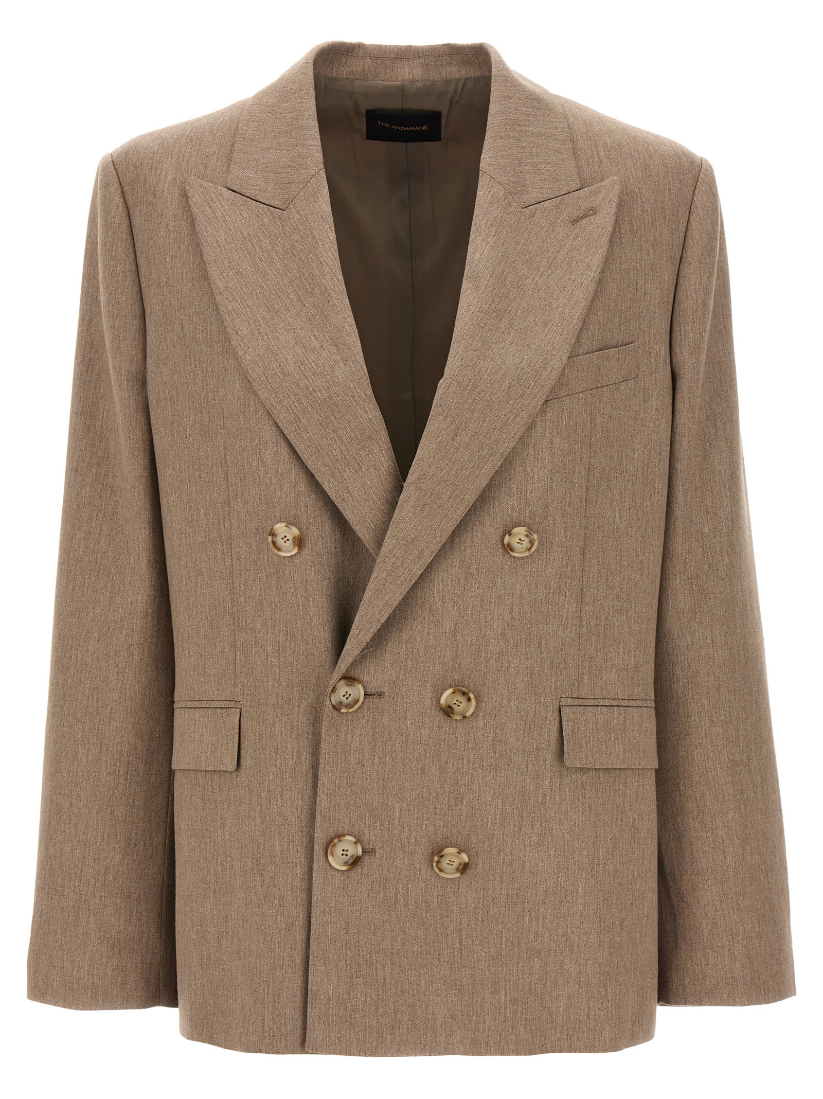 -Pixie Blazer And Suits Beige-Donna