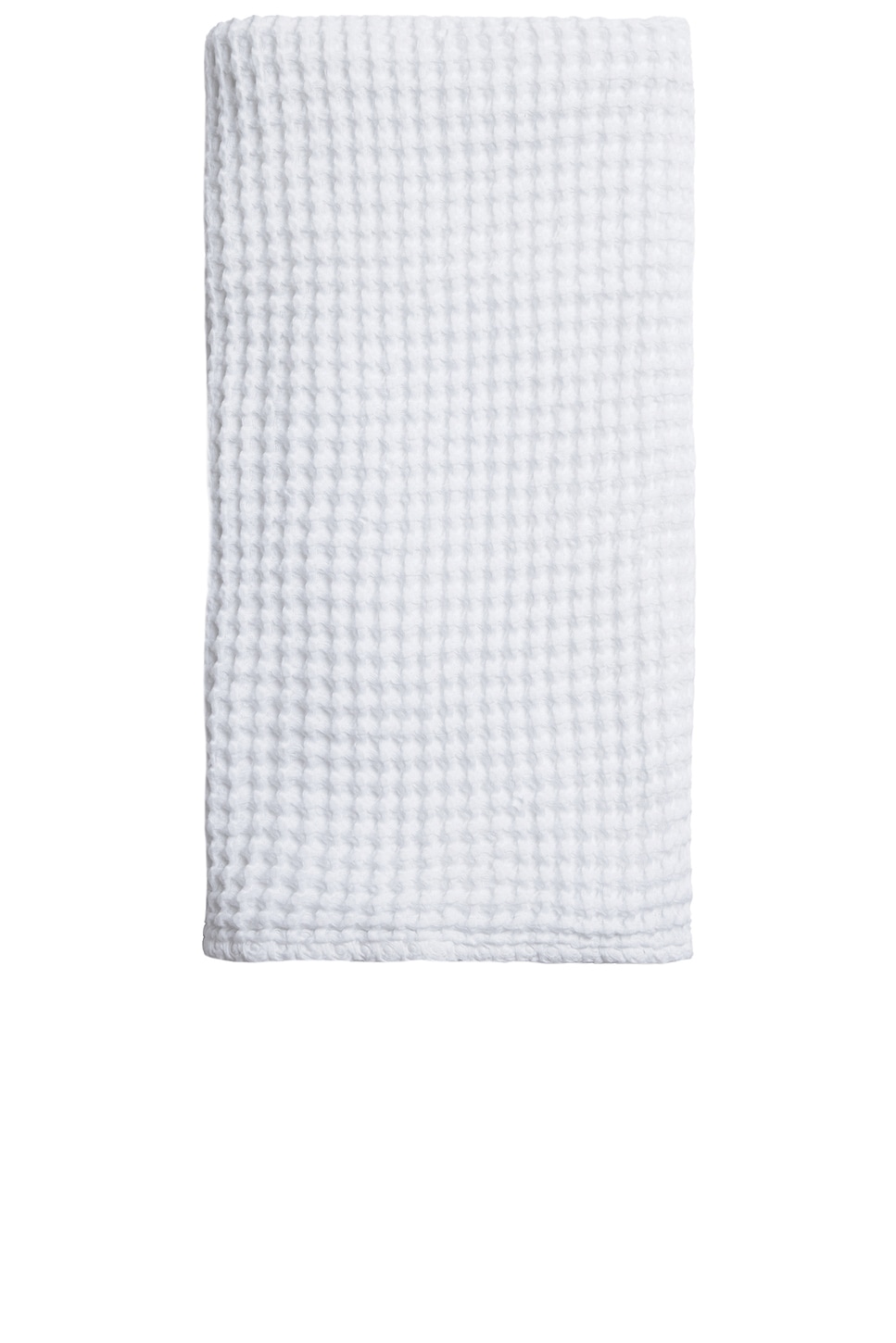 Parachute Waffle Bath Towel in White - White. a